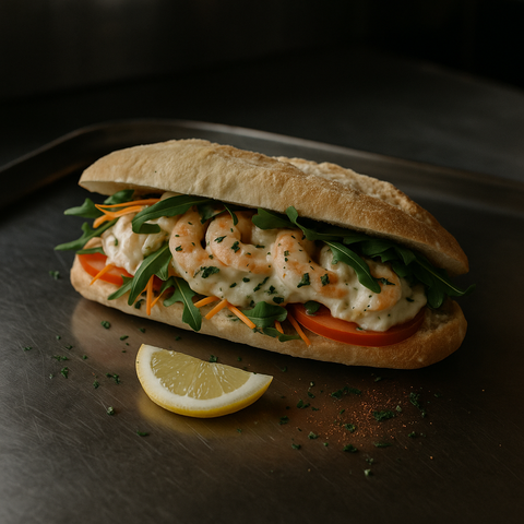 The Garlic Scampi Sandwich