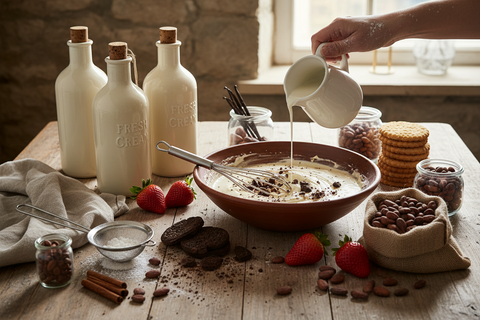 Creams & Dairy Desserts