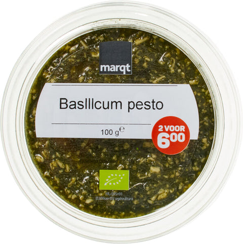 MARQT Pesto de basilic 100g