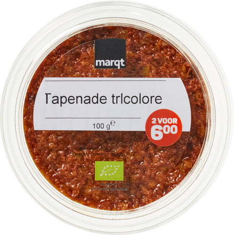 MARQT Tapenade tricolore 100g