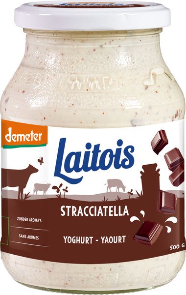 LAITOIS Yaourt stracciatella 500g