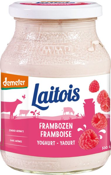 LAITOIS Yaourt framboise 500g
