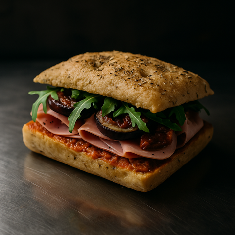 Focaccia Mortadella della Nonna