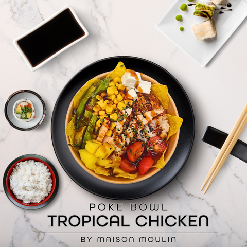 Tropical Chicken Poké Bowl