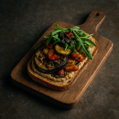 The Eggplant Marvel Toast