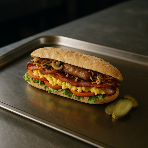 English Breakfast Sandwich