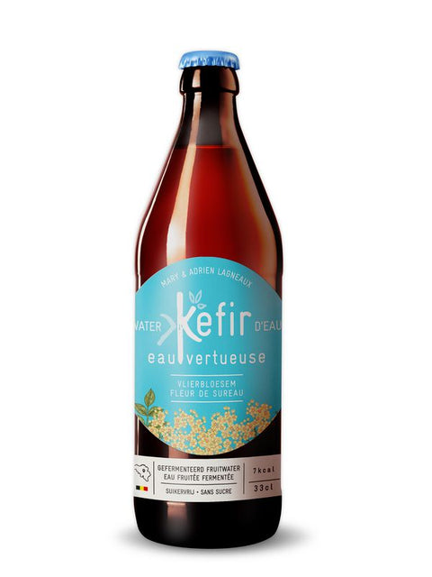 EAU VERT Kéfir fleurs de Sureau 330ml