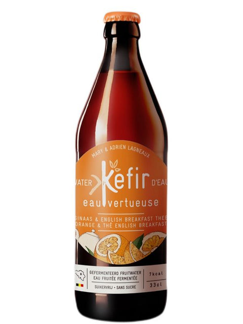EAU VERT Kéfir orange/breakfast tea 33cl