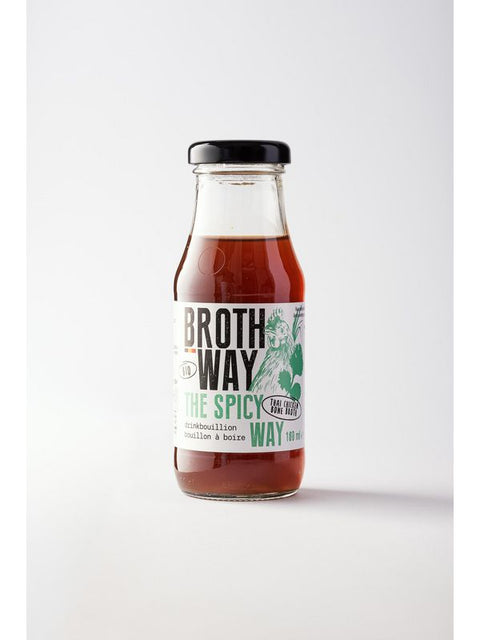 BROTHWAY Bouillon à boire poul thai180ml