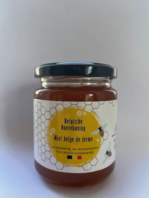 BIJENBAAS Miel belge de ferme 350g