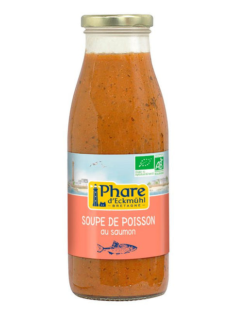 PH D E Soupe de poisson saumon 500ml