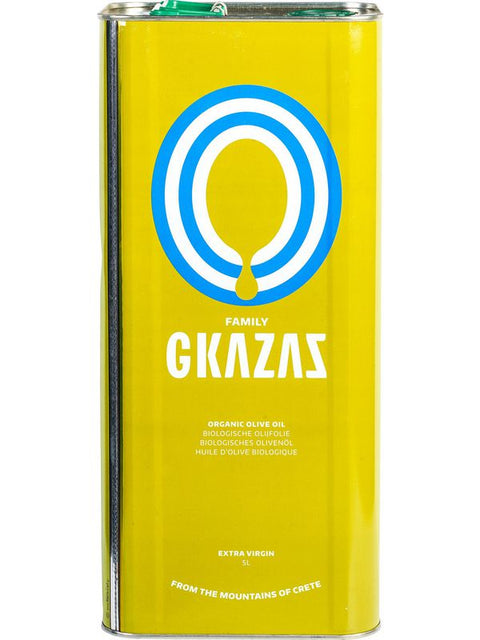 GKAZAS Huile olive extra vierge 5L