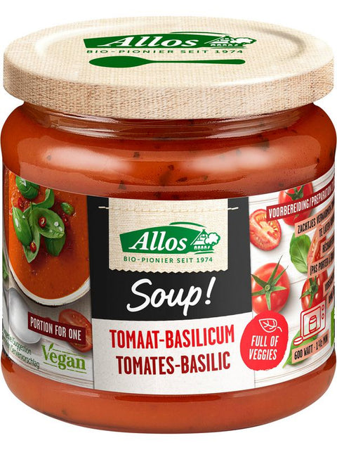 ALLOS Soupe tomate/basilic 350ml