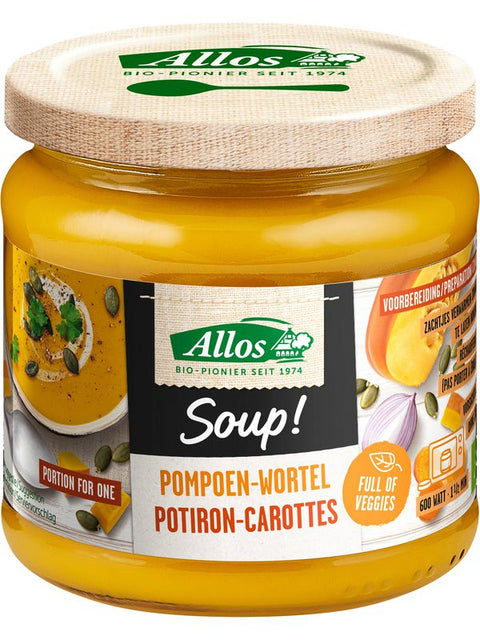 ALLOS Soupe potiron/carottes 350ml