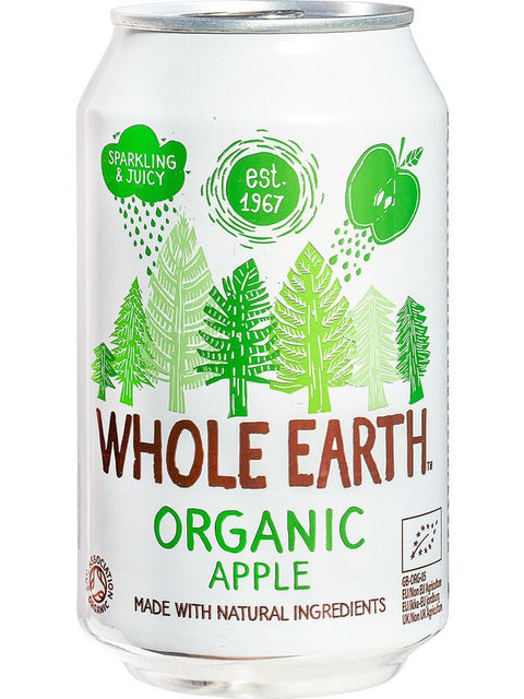 WHOLE EARTH Organic apple 330ml
