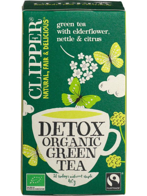 CLIPPER Detox thé vert 20bt