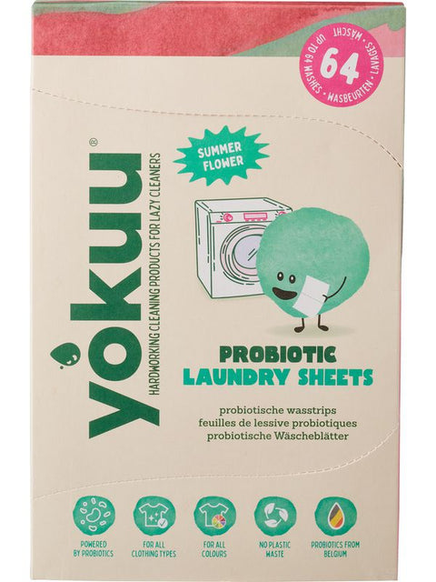 YOKUU Bandes de lavage fleur d'été 32pc