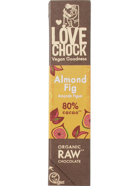LOVECHOCK Barre amandes / fig 40g