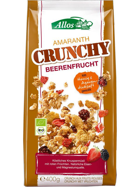ALLOS Crunch fruits rouges 400g