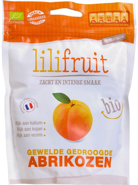 LILIFRUIT Abricots extra moelleux 150g