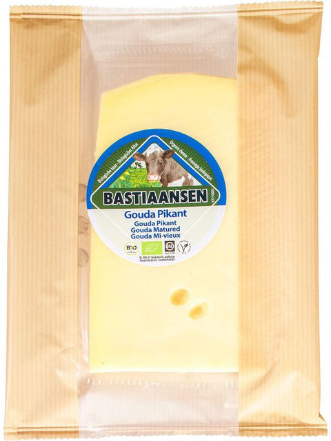 BASTI Gouda piquant tranches 150g