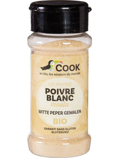 COOK Poivre blanc moulu 45g