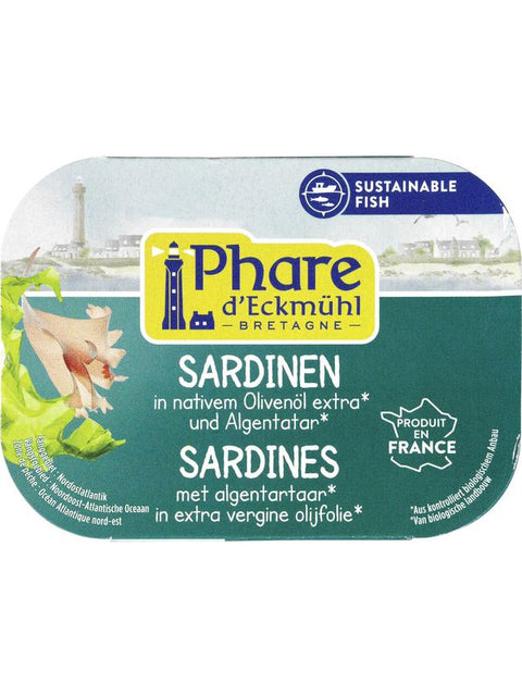 PH D E  Sardine au tart. d'algues 135g
