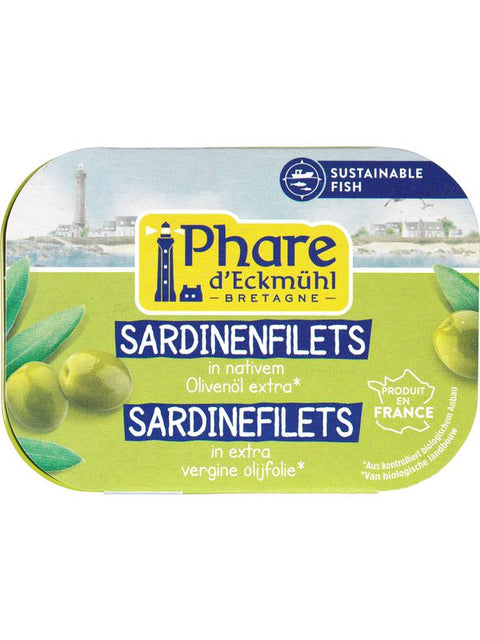 PH D E Filets de sardines hle. olive 100
