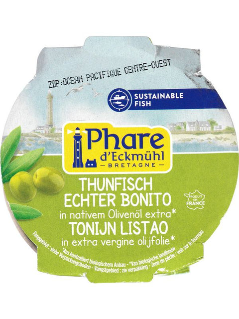 PH D E Thon listao huile d'olive 160g