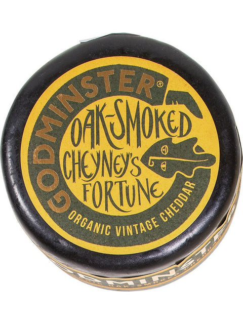 GODMINSTER Cheddar oak smoked 200g