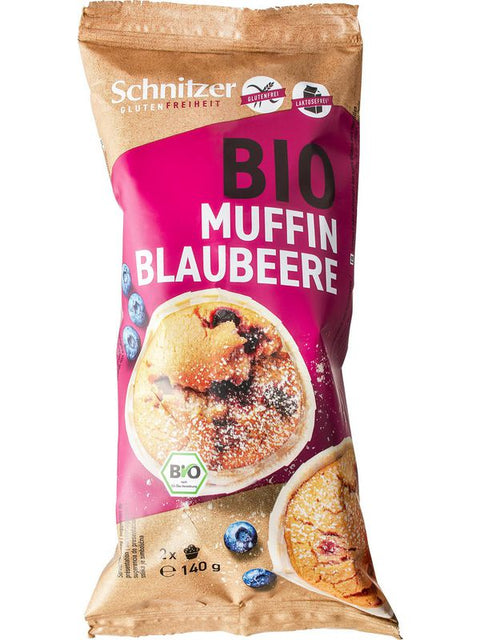 SCHNITZER Muffin myrtilles 140g