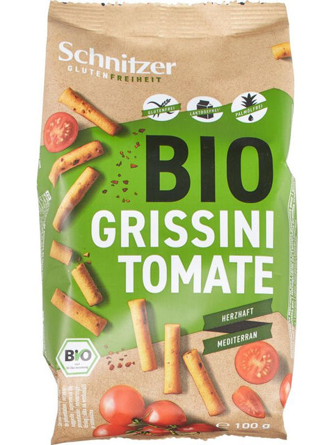 SCHNITZER Grissini tomate 100g