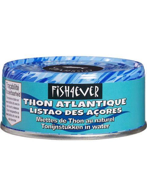 FISH4 Miettes de thon listao nature 160g