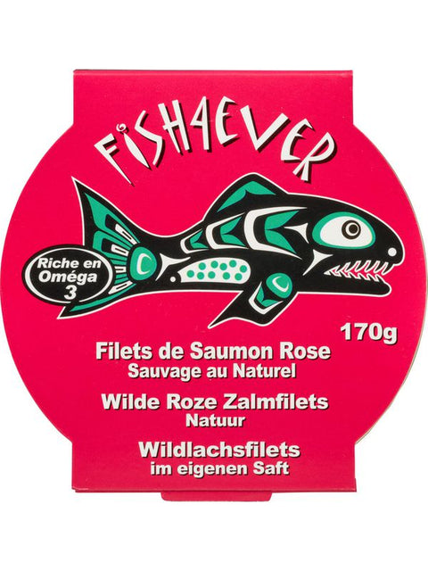 FISH4 Saumon rose sauvage nature 170g