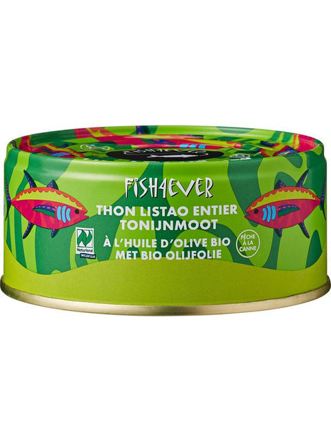 FISH4 Thon listao entier huile oliv 160g