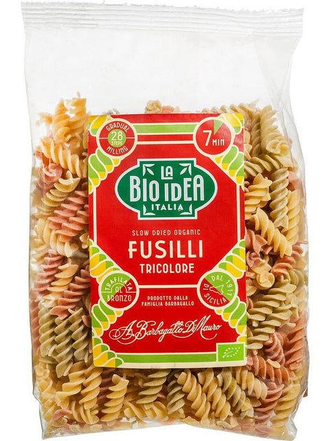BIOIDEA Fusilli tricolore 500g