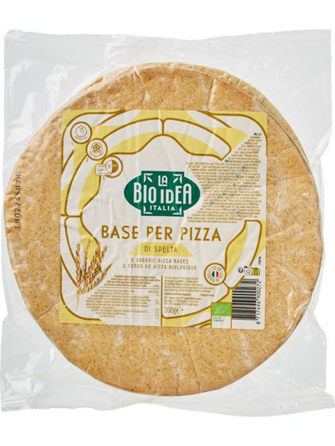 BIOIDEA Base pizza épeautre 2pc 300g
