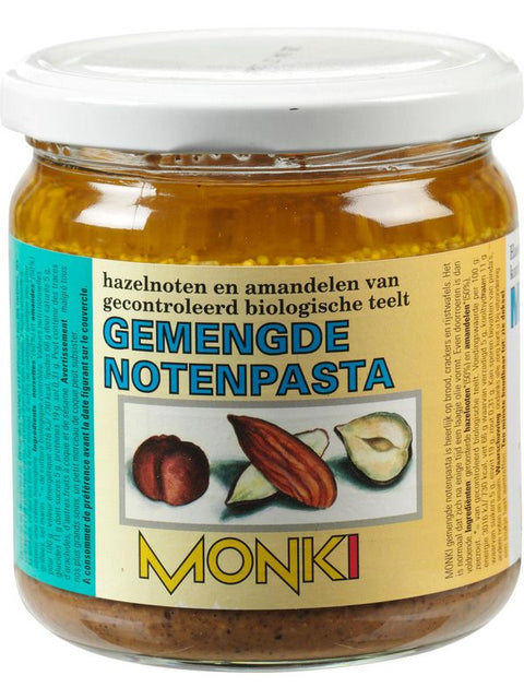MONKI Cr.noisettes-amandes sel 330g