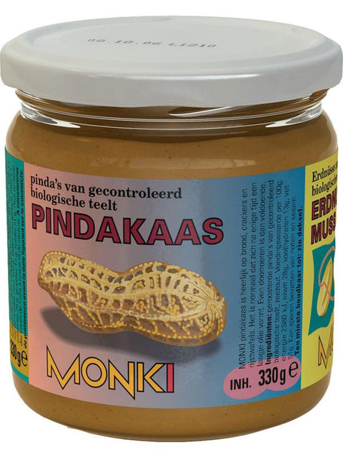 MONKI Crème de cacahuètes sel 330g