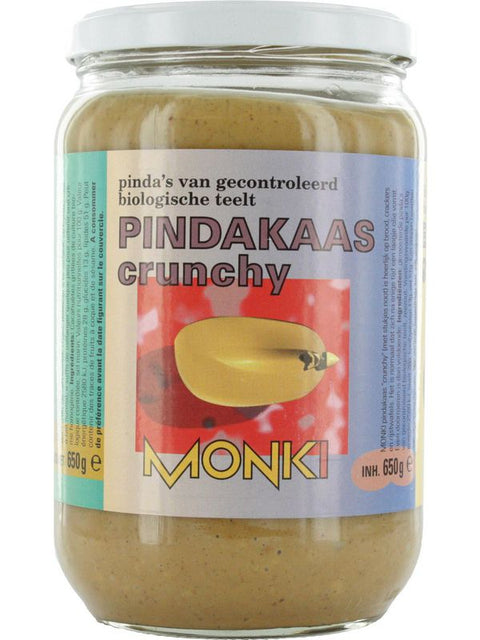 MONKI Cr.cacahuètes crunch sel 650g