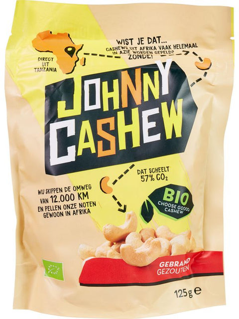 JOHNCASHEW Cajou grillées salées 125g