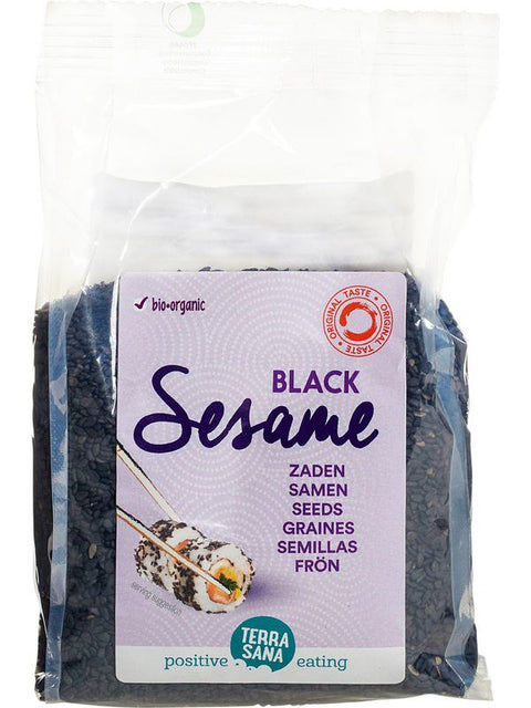 TERRASANA Graines de sésame noir 175g