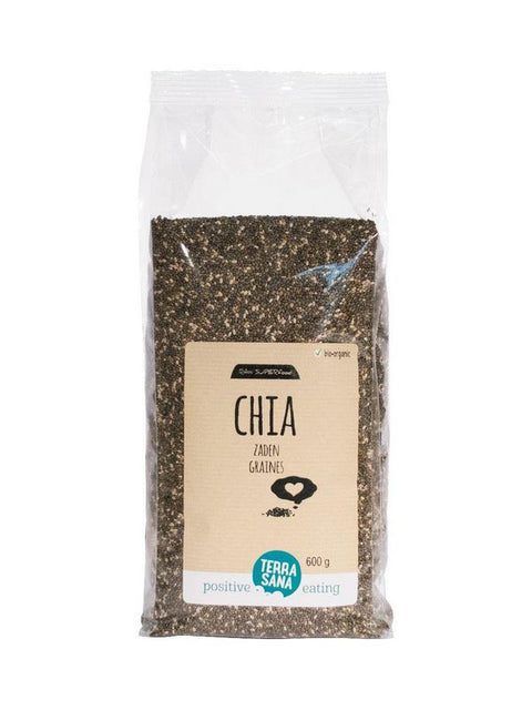 TERRASANA Graines de chia noires 600g