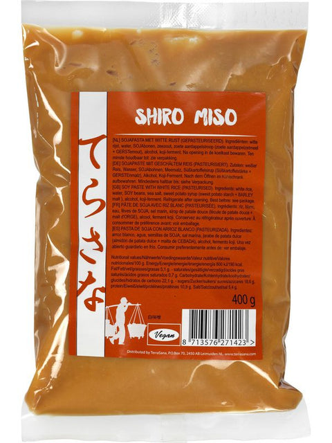 TERRASANA Shiro miso (riz blanc) 400g