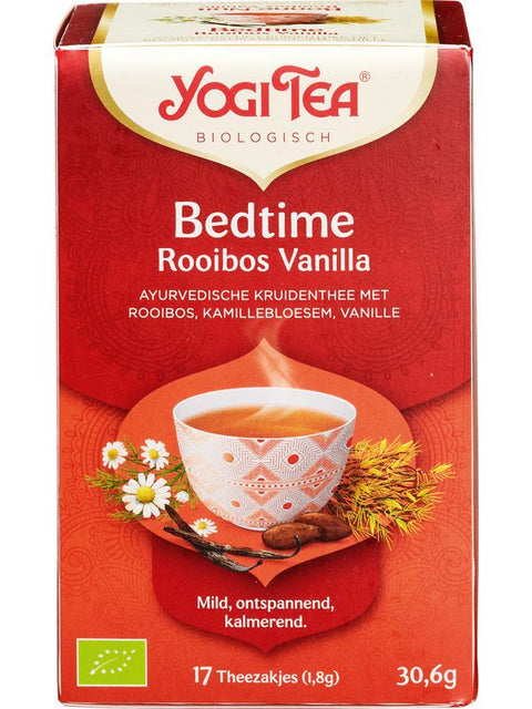 YOGI Bedtime rooibos vanilla 17 inf