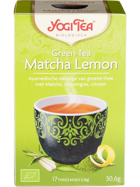 YOGI Thé vert matcha citron17 inf