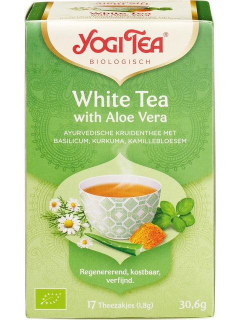 YOGI Thé blanc à l'aloe vera 17 inf