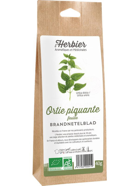 L'HERBIER Ortie piquante feuilles 40g
