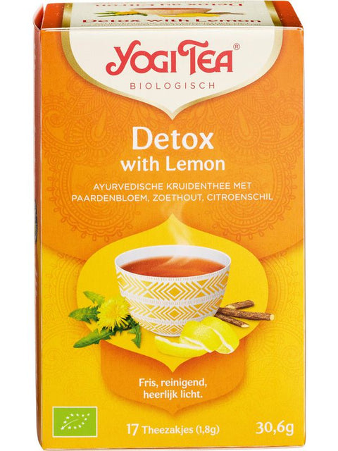 YOGI Détox au citron thé 17 inf