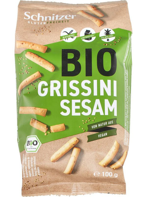 SCHNITZER Grissini sésame 100g